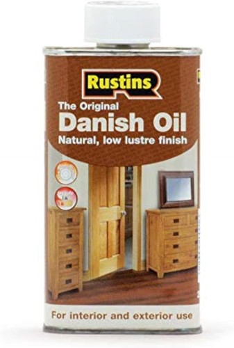 Rustins danish oil 250ml - 250ml, clear