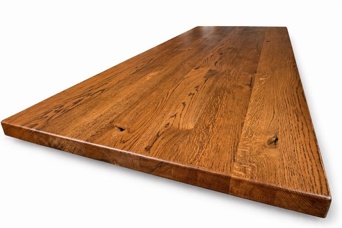 Solid oak worktop rustic - solid,