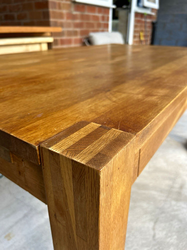 Vintage solid oak extendable - solid,