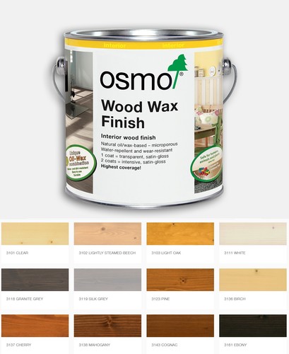 Osmo wood wax finish - finish,