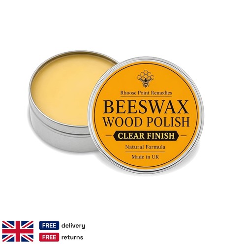 Organic beeswax wood polish - wood,