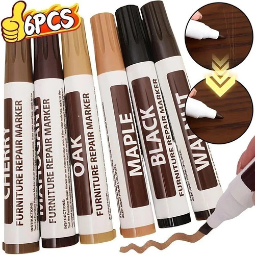 Wood stain touch marker - stain, touch-up