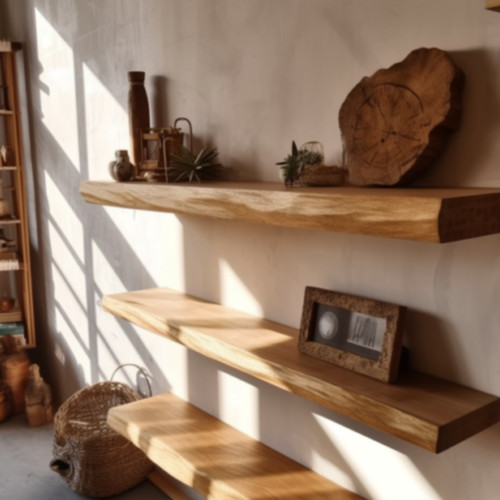 Handmade oak floating - handmade,