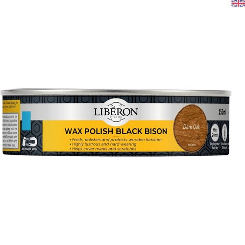 150ml dark oak wax polish - polish,