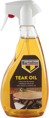 Bartoline teak oil 500ml - 500ml, 5l