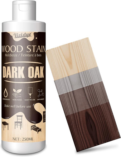 Wood stain 5oz 250ml - 8.5oz/250ml, water