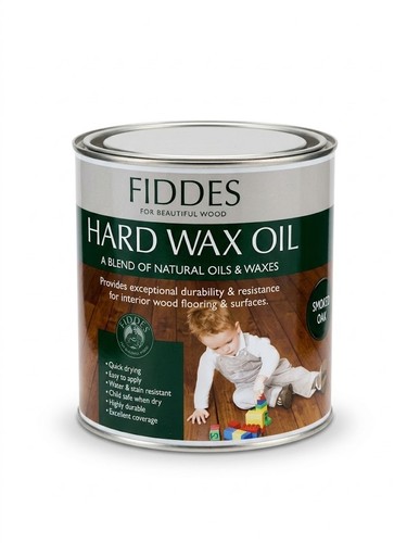 Fiddes hard wax oil smoked - hard, oak